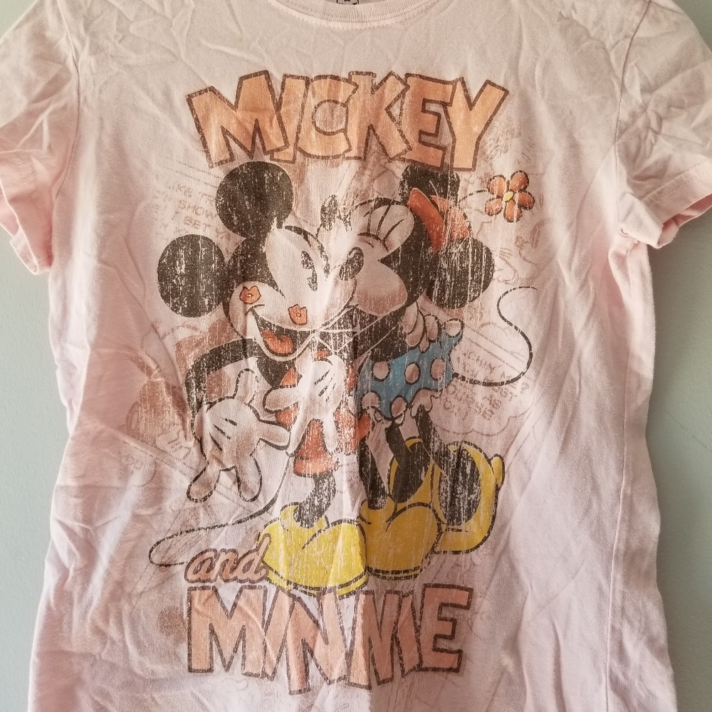 Disney Store Mickey and Minnie Graphic Tee - Picture 2 of 6